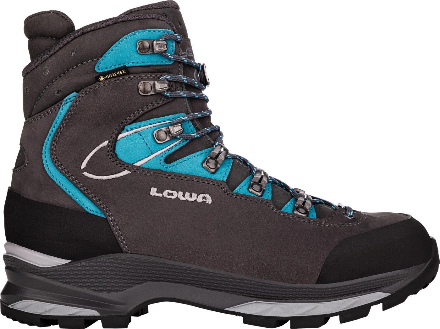 Wandelschoen Lowa Women Mauria Evo GTX Anthracite Turquoise 1 Wandelschoen Lowa Women Mauria Evo GTX Anthracite Turquoise