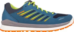 Wandelschoen Lowa Men Axos GTX Low Steelblue Lime