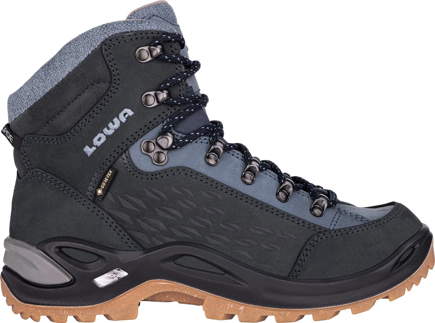 Wandelschoen Lowa Women Renegade Warm GTX Mid Navy Iceblue