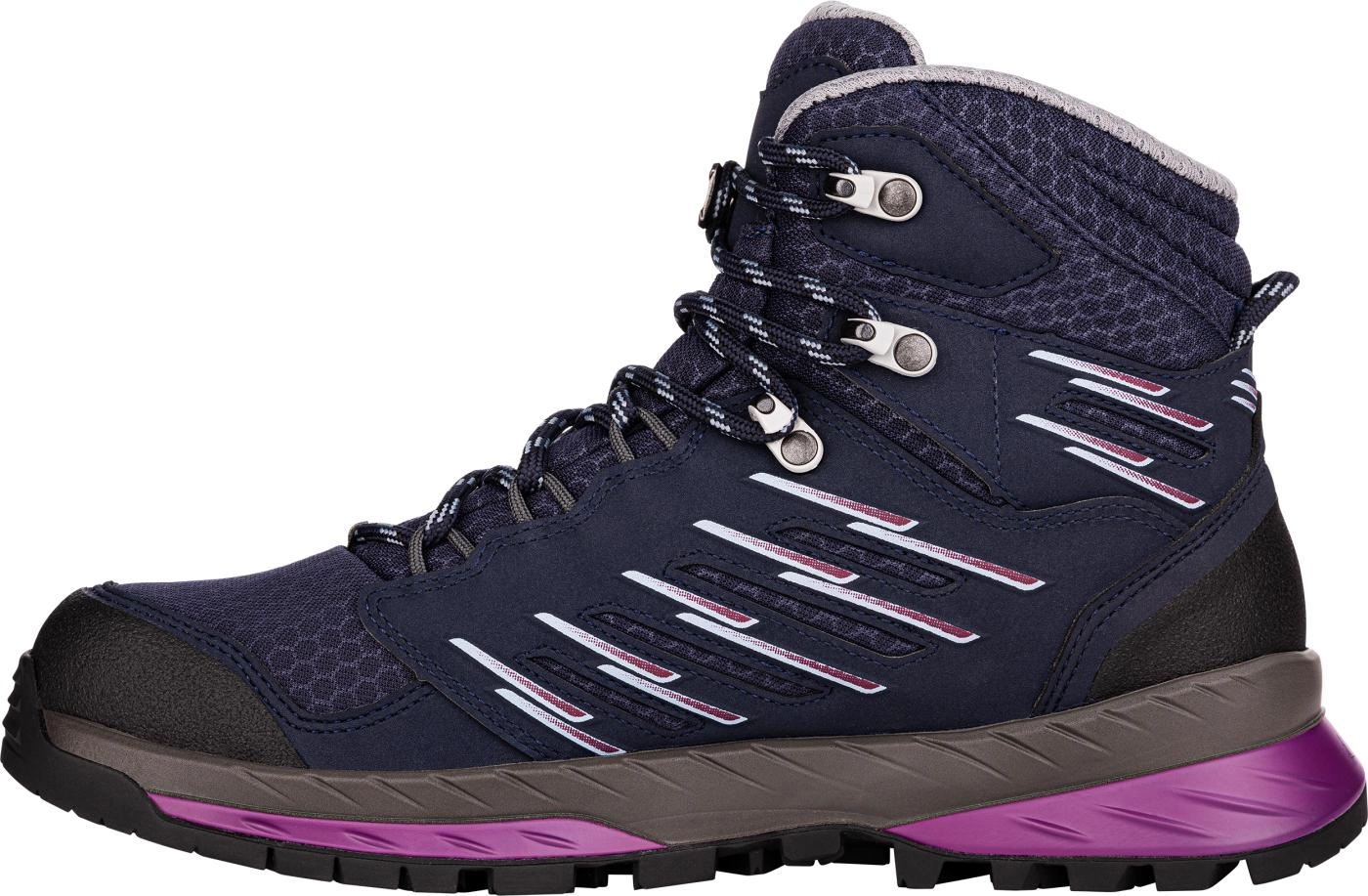Wandelschoen Lowa Women Trek Evo GTX Mid Navy Berry 3 Wandelschoen Lowa Women Trek Evo GTX Mid Navy Berry - Afbeelding 3