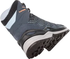 Wandelschoen Lowa Women Innox Pro GTX Mid Ws Steelblue Salmon -Lowa 320703 7922 innox pro gtx mid ws 2021 back rotated.png
