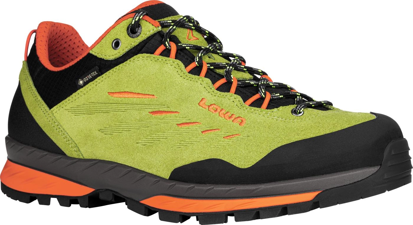 Wandelschoen Lowa Men Delago GTX Low Lime Flame 4 Wandelschoen Lowa Men Delago GTX Low Lime Flame - Afbeelding 4