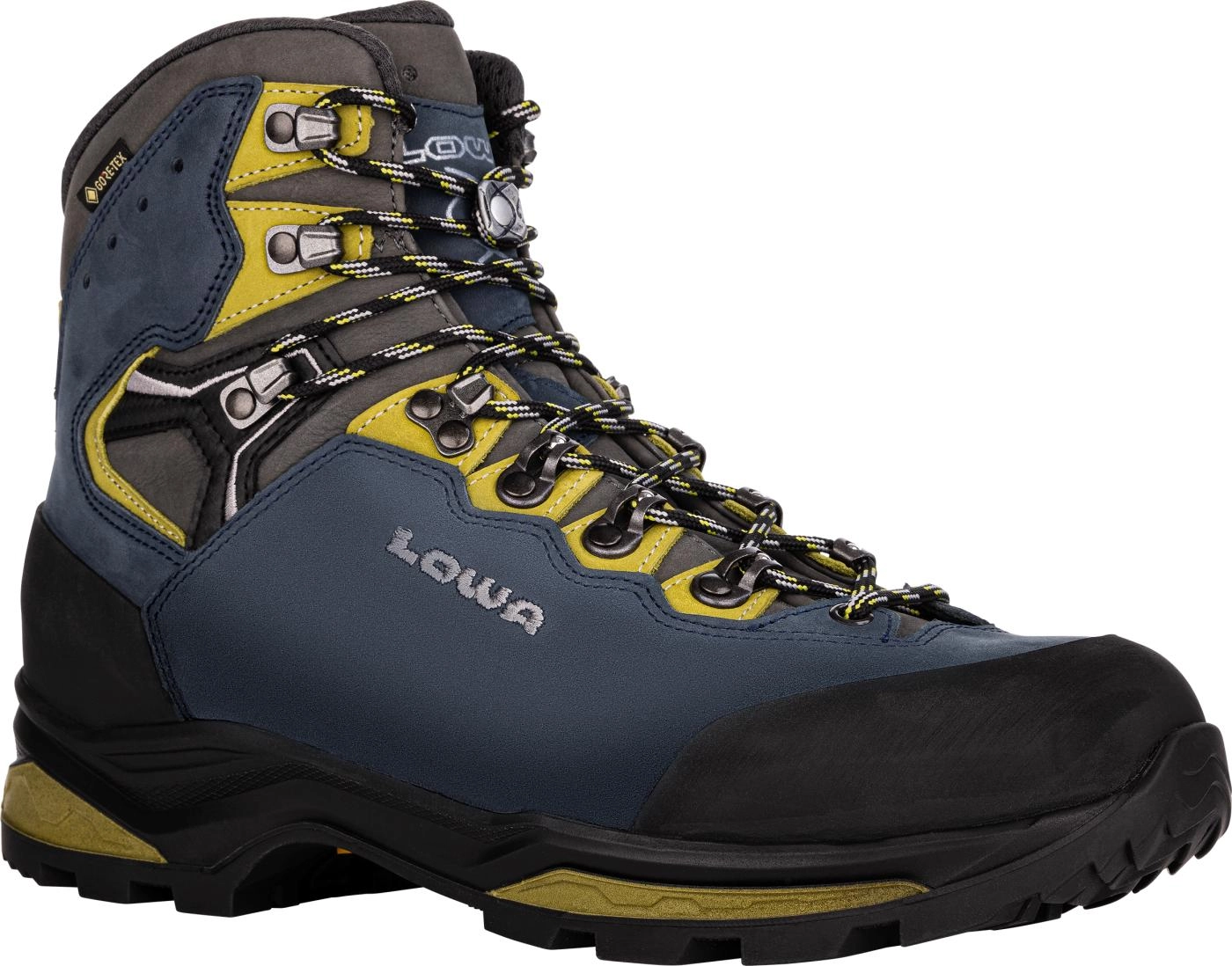 Wandelschoen Lowa Men Camino Evo GTX Steelblue Kiwi 4 Wandelschoen Lowa Men Camino Evo GTX Steelblue Kiwi - Afbeelding 4