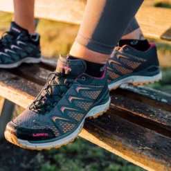 Wandelschoen Lowa Women Maddox GTX Lo Ws Steel-Blue Salmon -Lowa 5 2020 salzburger land st.johann