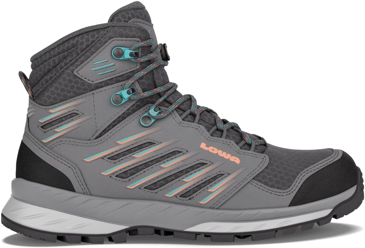 Wandelschoen Lowa Women Trek Evo GTX Mid Grey Arctic 1 Wandelschoen Lowa Women Trek Evo GTX Mid Grey Arctic
