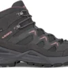 Wandelschoen Lowa Women Sirkos Evo GTX Mid Graphite Brownrose