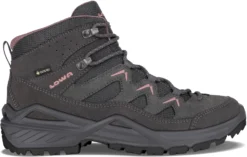 Wandelschoen Lowa Women Sirkos Evo GTX Mid Graphite Brownrose