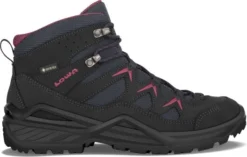 Wandelschoen Lowa Women Sirkos Evo GTX Mid Navy Burgundy